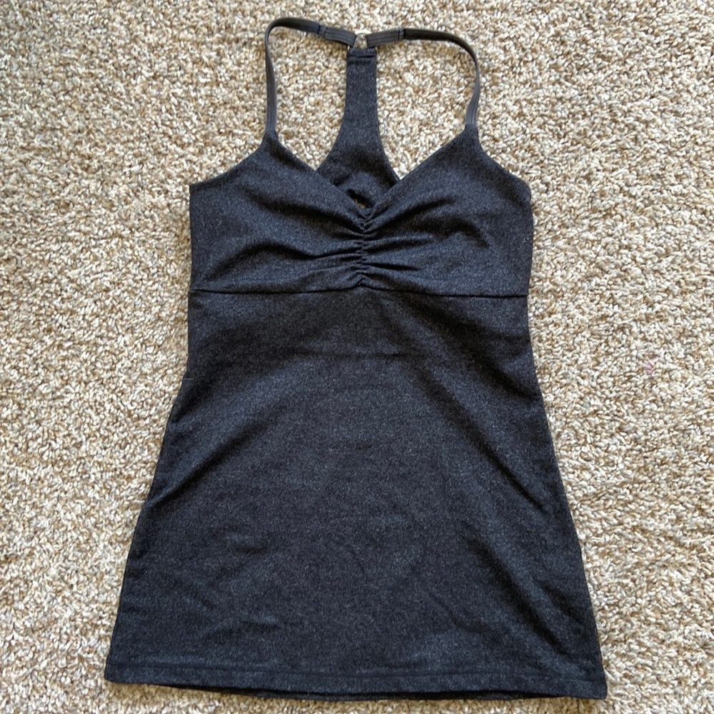 Beyond Yoga Grey Racerback Tank Size S